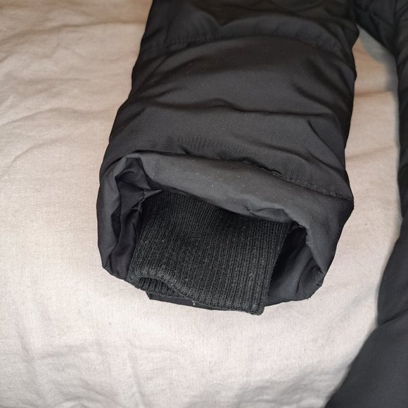 Banana Republic Hooded Long Puffer Jacket Coat Size Large - Picture 8 of 11